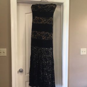 Black Lace Long Dress